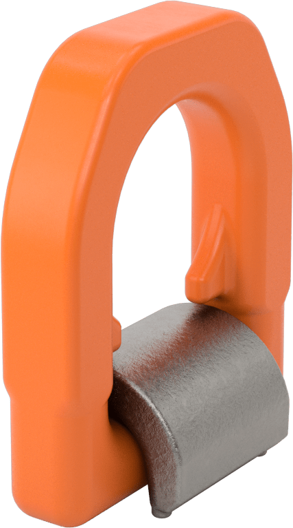 Kaldırma için Kaynaklı Kaldırma Halkası, 180 Derece Pivot, 1-3/4" İç Genişlik