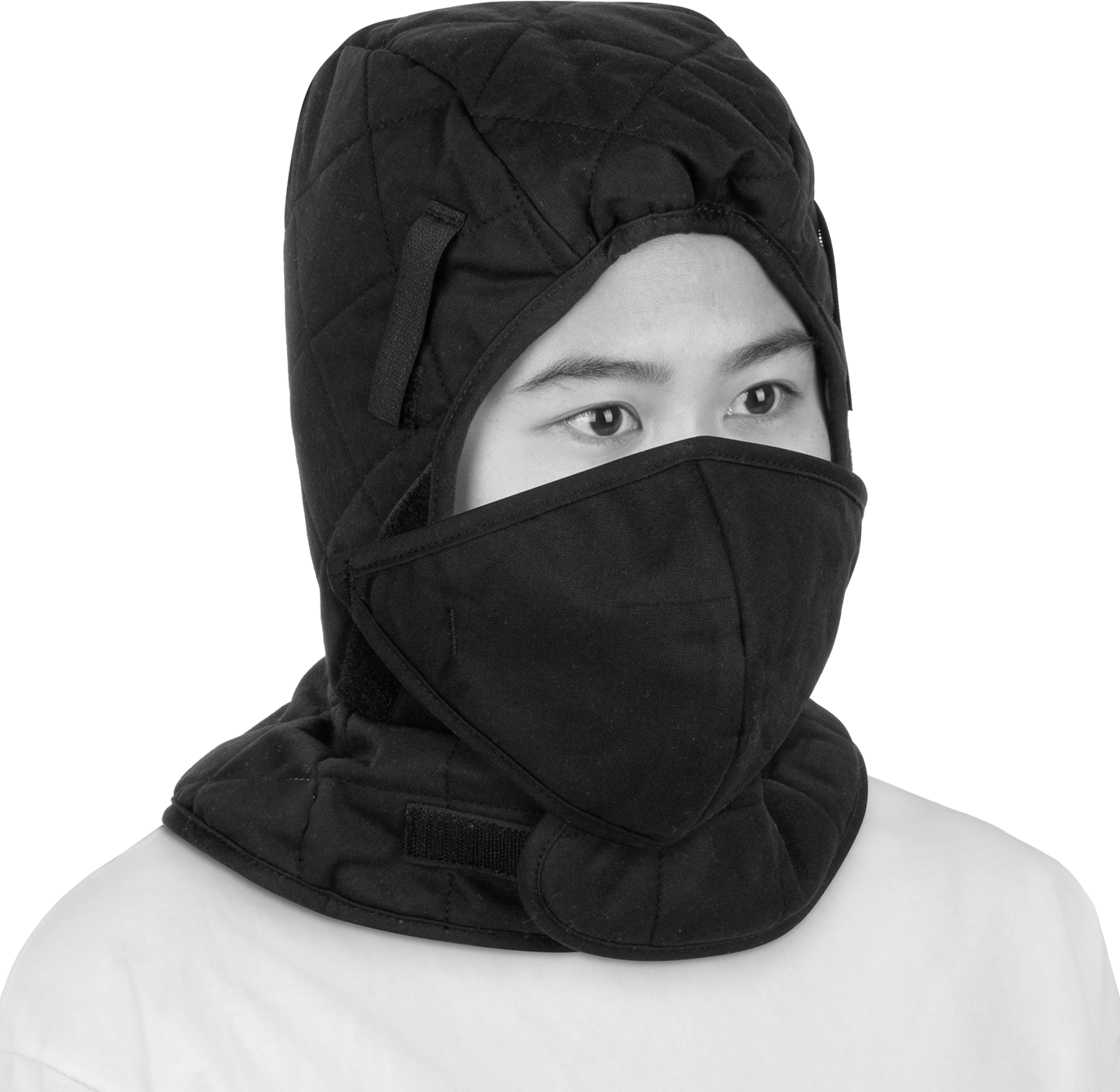 Alev ve Ark Parlaması Korumalı Baret Astarı, Kapak Yüzü, 20 Cal/cm2 Ark Derecesi
