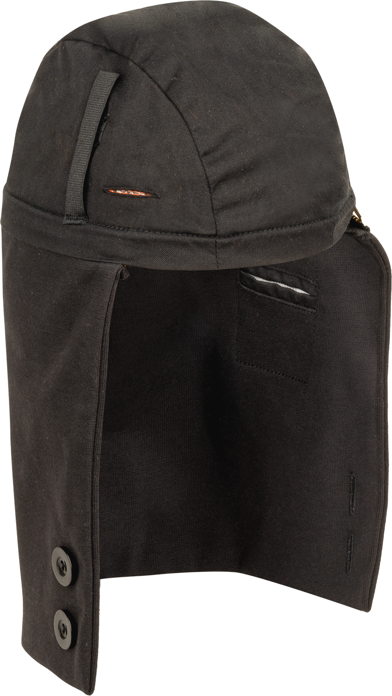 Alev ve Ark Parlaması Korumalı Baret Astarı, Baş ve Ensesini Örtüyor, 17 Cal/cm2 Ark Derecesi