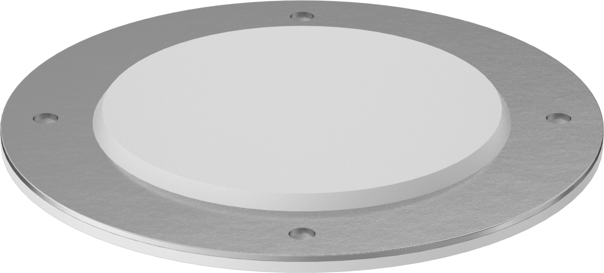 Sıhhi Sızdırmazlık Halkası, 0" ila 2-1/2" ID, 3/8" Toplam Yükseklik