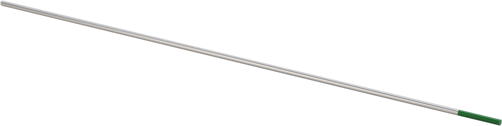 Tungsten Elektrot, 1/16" Çap, Alüminyum ve Magnezyum için