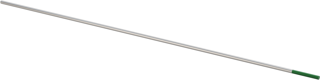 Tungsten Elektrot, 1/16" Çap, Alüminyum ve Magnezyum için