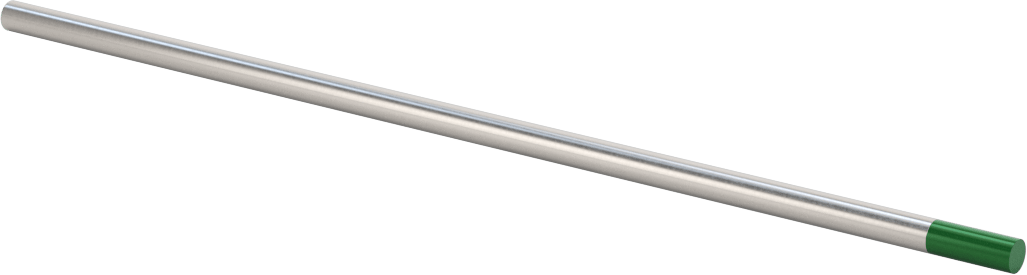 Tungsten Elektrot, 3/16" Çap, Alüminyum ve Magnezyum için