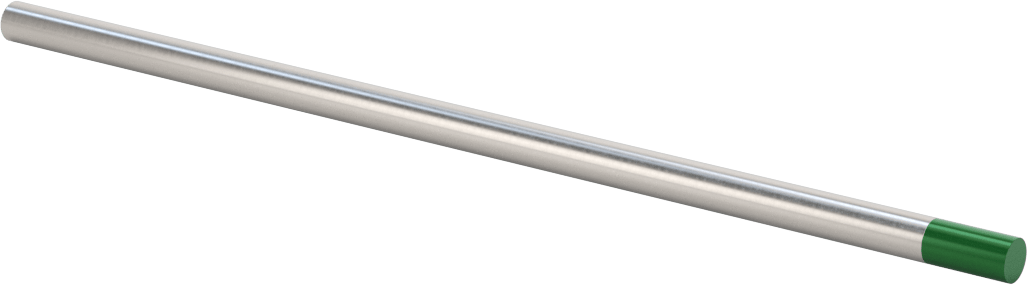 Tungsten Elektrot, 1/4" Çap, Alüminyum ve Magnezyum için