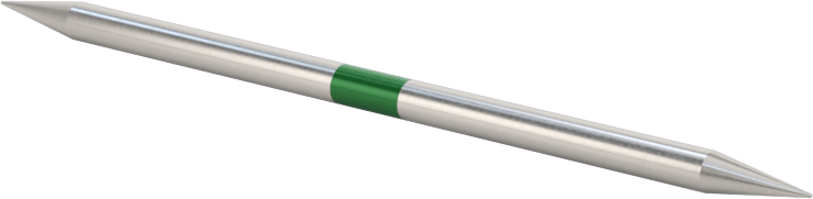 Tungsten Elektrot, 3/32" Çap, Kullanıma Hazır, Alüminyum/Magnezyum için