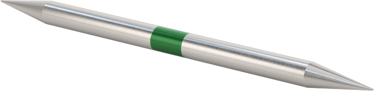 Tungsten Elektrot, 1/8" Çap, Kullanıma Hazır, Alüminyum ve Magnezyum için