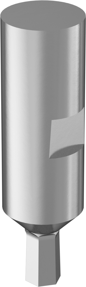 0“ ila 0,001” Altıgen Toleranslı Döner Altıgen Broş, M2 Hızlı Kesim Çeliği, 1/2" Şaft Çapı, 5 mm Altıgen Boyut