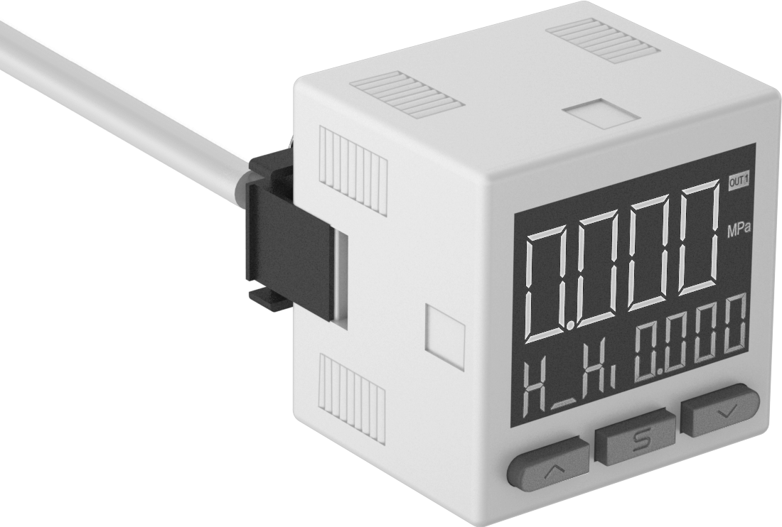 Basınçlı Hava için Elektronik Vakum Anahtarı, Yapılandırılabilir Çıkışlı