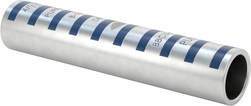 Sıkıştırmalı Uç Ekleme, Çift Sıkma, 4/0 AWG için