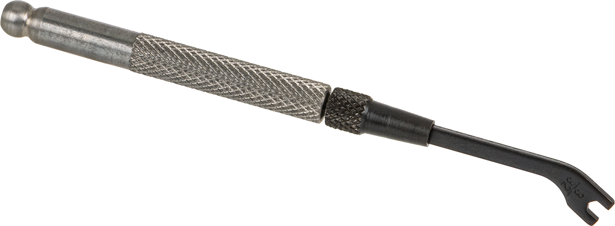 Minyatür Açık Uçlu Anahtar, 3/32" Boyut, 4-1/8" Toplam Uzunluk