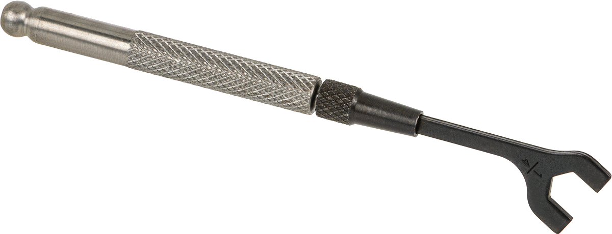 Minyatür Açık Uçlu Anahtar, 1/4" Boyut, 4-1/8" Toplam Uzunluk