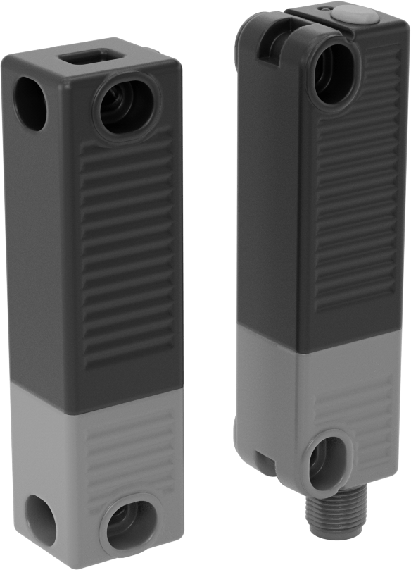 RFID Güvenlik Anahtarı, 8 kutuplu Mikro M12 fiş ile, 4 lb Tutma Gücü