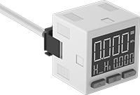 Basınçlı Hava için Çift Ayarlı Elektronik Vakum Anahtarları