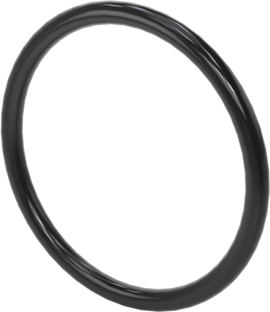 Esnek Yuvarlak Kayış, 1/8" Çap, 5-1/2" Dış Çevre