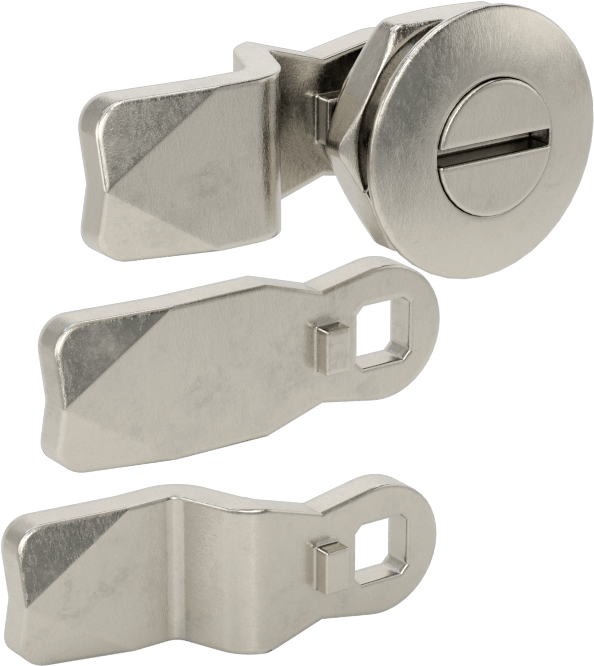 Yıkama Kam Kilidi, 316 Paslanmaz Çelik, 1-1/4" Baş Çapı