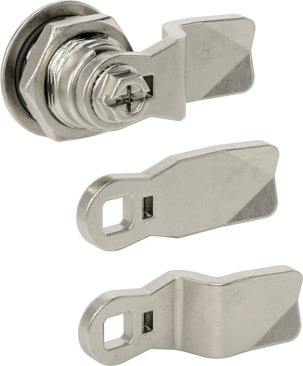 Yıkama Kam Kilidi, 316 Paslanmaz Çelik, 1-1/4" Baş Çapı