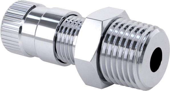 Hava Doldurma Vanası, Nikel Kaplı Pirinç, NPT x 7/16" Uzun Schrader, 200 PSI