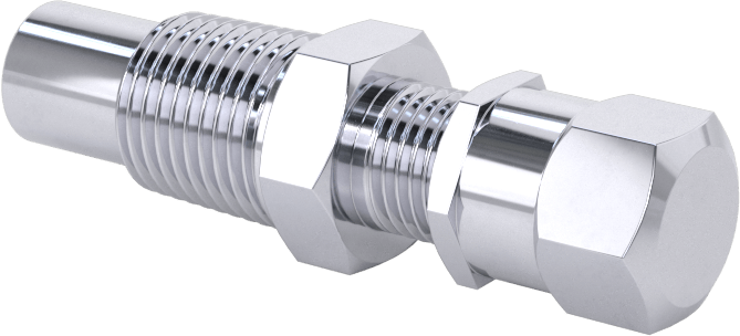 Hava Doldurma Vanası, Nikel Kaplı, NPT x 7/16" Schrader, 4000 PSI, 1-5/16" Uzunluk