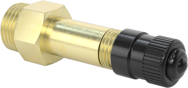 Hava Doldurma Vanası, Pirinç, NPT x 7/8" Uzun Schrader, 200 PSI