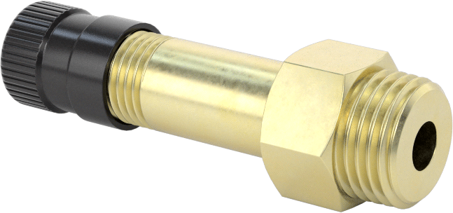Hava Doldurma Vanası, Pirinç, NPT x 7/8" Uzun Schrader, 200 PSI