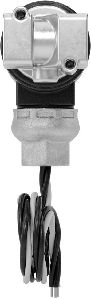 Pirinç Gövdeli Kompakt Solenoid Açma/Kapama Vanası, Tel Bağlantıları, Kapalı, 24V DC, 3/8 NPT Dişi