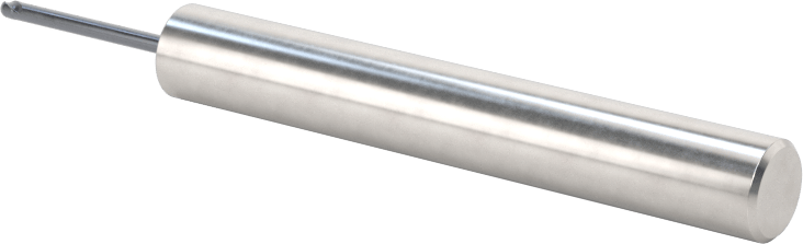 Kalıp Yapımı için Karbür Top Uçlu Freze, Uzun Uçlu, AlTiN Kaplamalı, 2 Yiv, 1,2 mm Freze Çapı