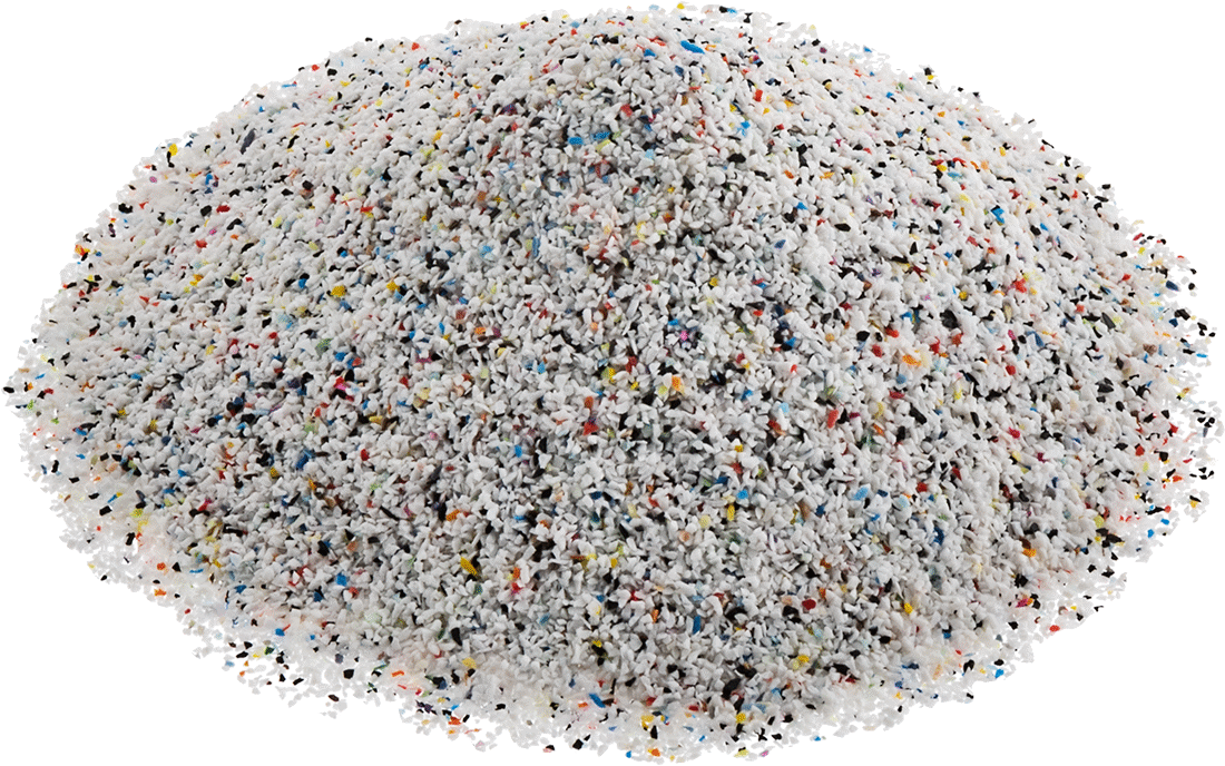 Plastik Kum Aşındırıcı Püskürtme Malzemesi, Hassas Malzemeler için, 30 ila 40 Mesh Boyutu, 25 lbs.