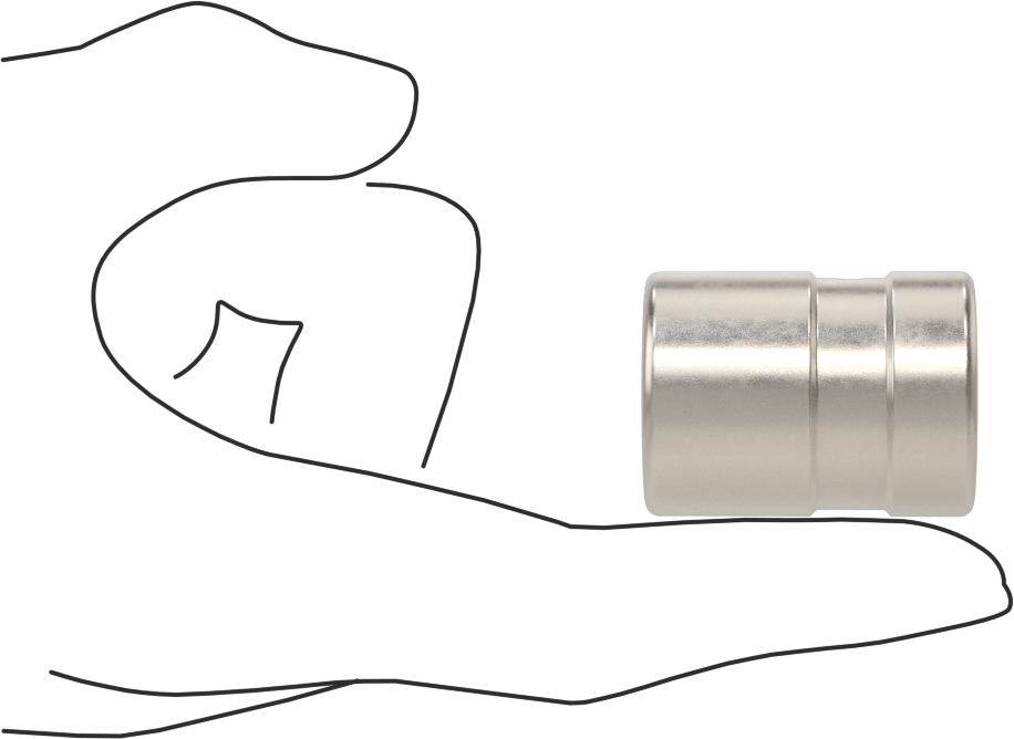 Kalıp ve Kalıp Burcu, 0.7505" ID, 1-1/2" Uzunluk