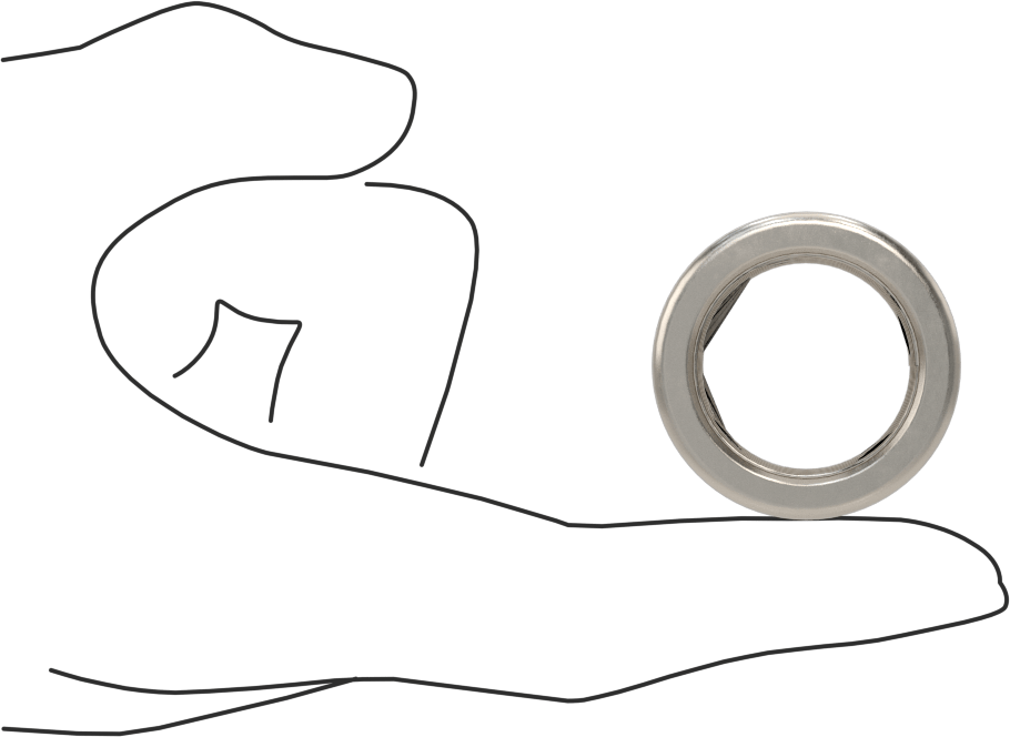 Kalıp ve Kalıp Burcu, 1.0005" ID, 1-3/8" Uzunluk