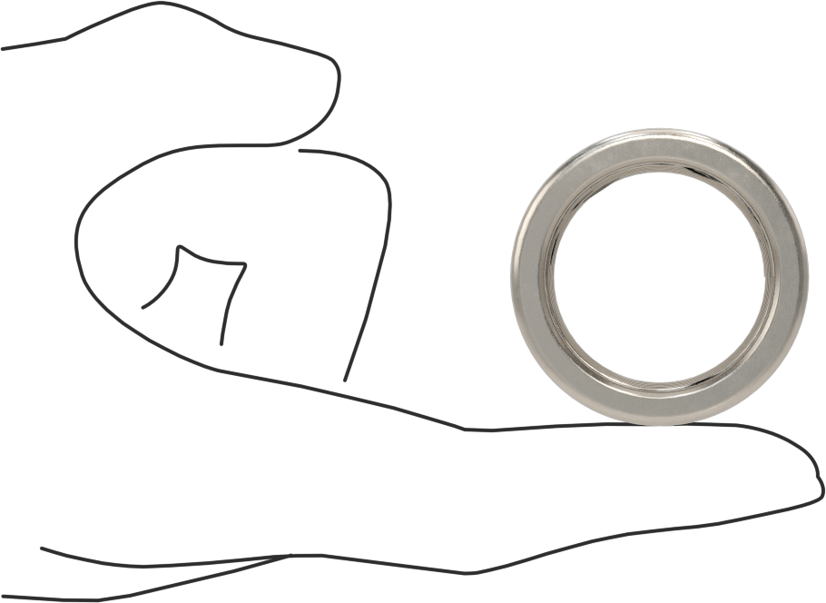 Kalıp ve Kalıp Burcu, 1.2505" ID, 1-3/8" Uzunluk