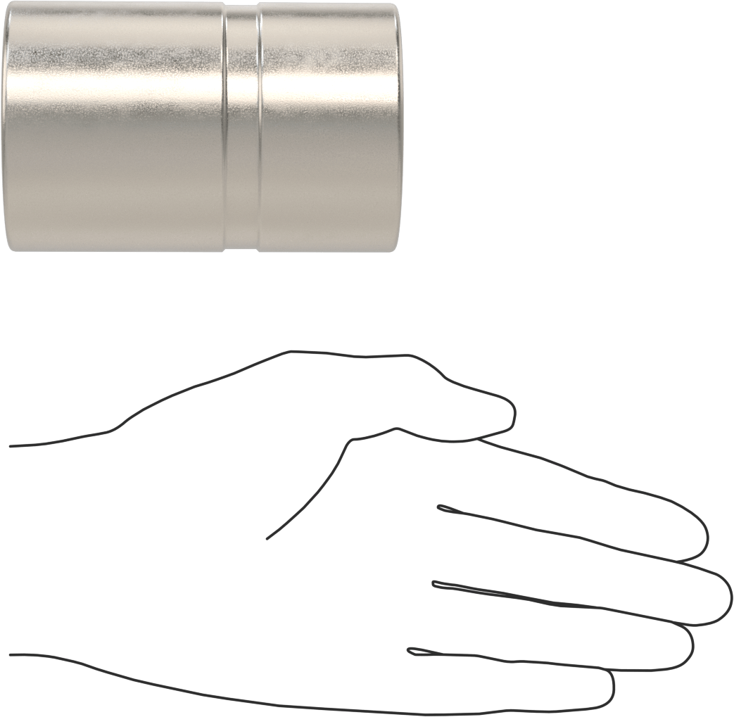 Kalıp ve Kalıp Burcu, 2.0005" ID, 3-7/8" Uzunluk
