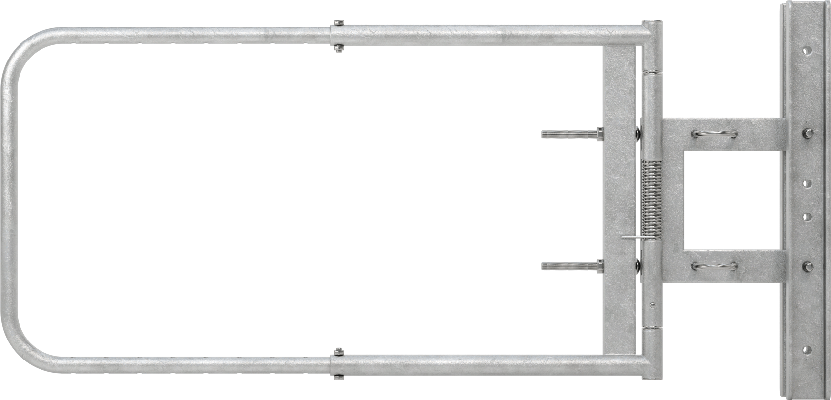 Güvenlik Kapısı, Galvanizli Çelik, 24“ ila 40” Açıklık için