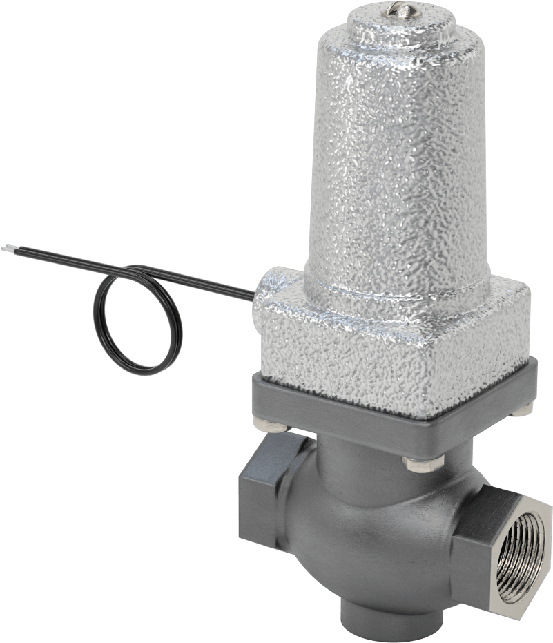 Soğutucu ve Deterjan için Solenoid Açma/Kapama Valfi, 304 Paslanmaz Çelik Gövde, Cam Dolgulu Conta, 1 NPT Dişi, 200 PSI