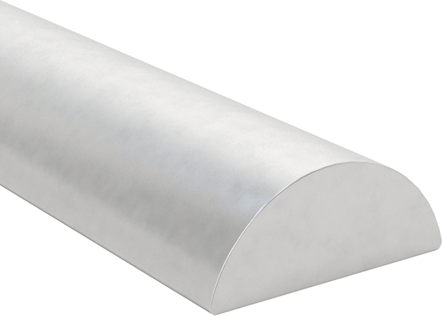Alüminyum Vidalı Kenar Çıtası, 3/8" Genişlik, 3 Fit Uzunluk