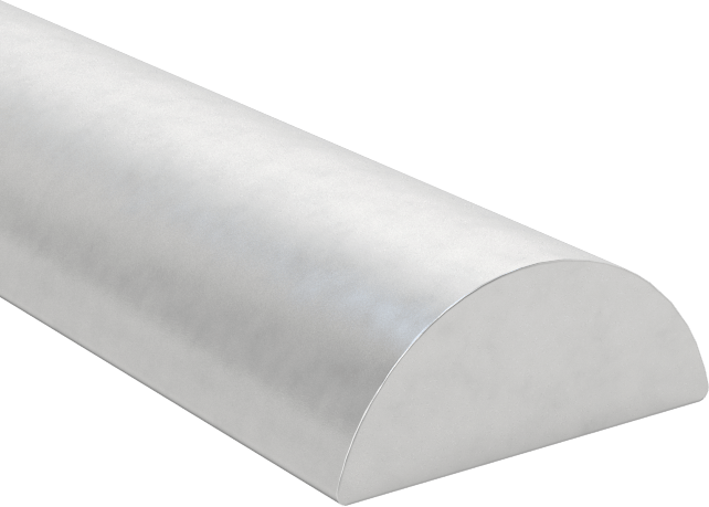 Alüminyum Vidalı Kenar Çıtası, 3/8" Genişlik, 6 Fit Uzunluk