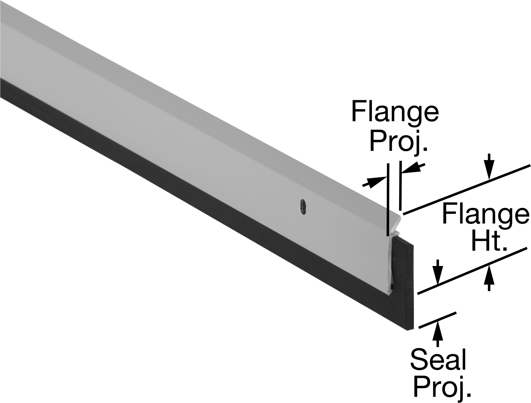 Neoprene/Neoprene Foam Flat Weatherstripping Seal