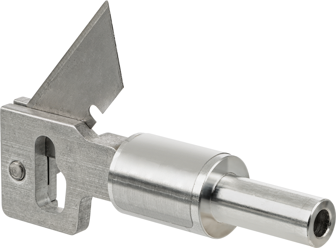 İnce Malzemeler için Freze Ucu, Kaplamasız Çelik, 1/16" Kesme Yarıçapı, 4-1/2" Toplam Uzunluk