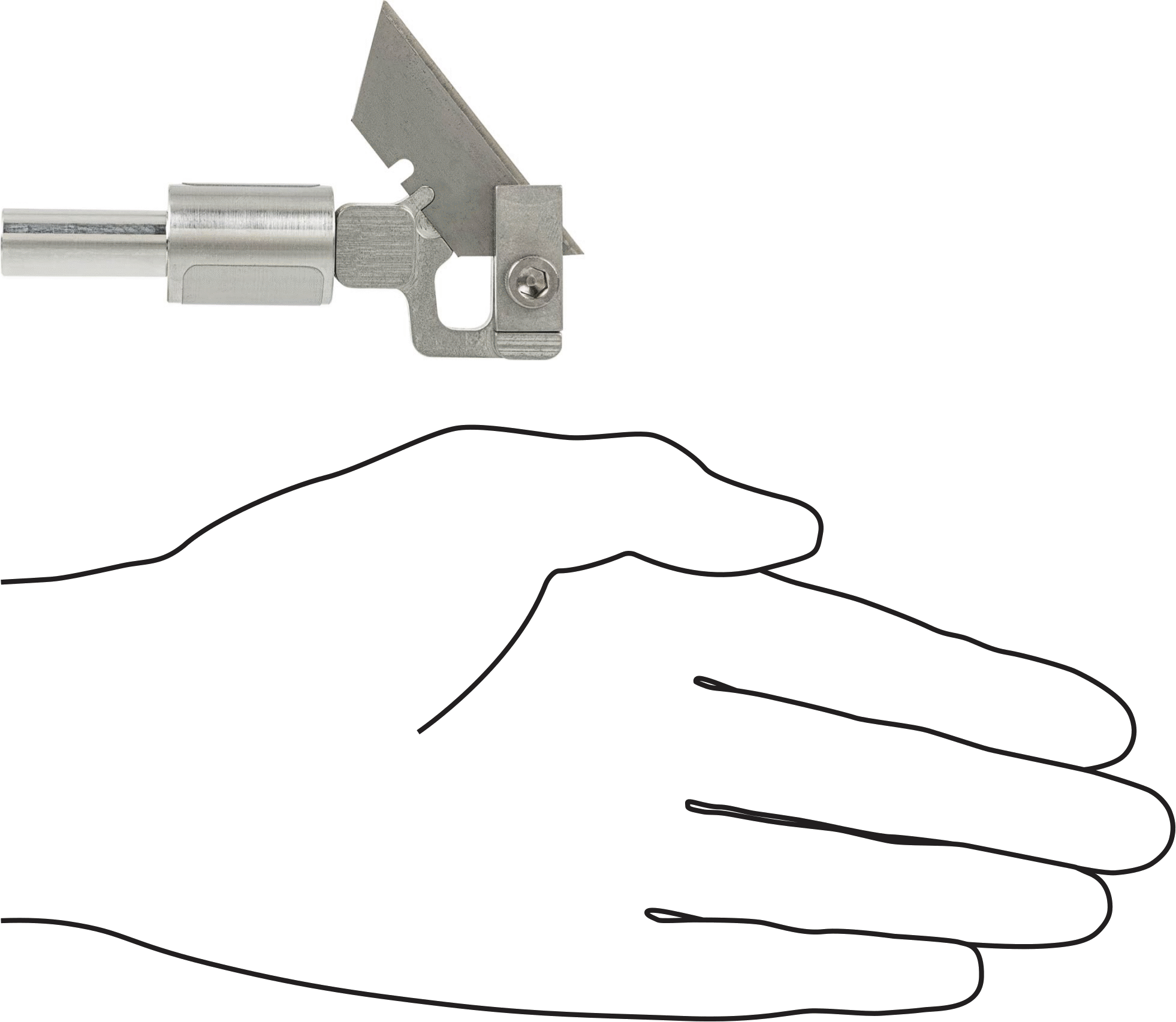 İnce Malzemeler için Freze Ucu, Kaplamasız Çelik, 1/16" Kesme Yarıçapı, 4-1/2" Toplam Uzunluk