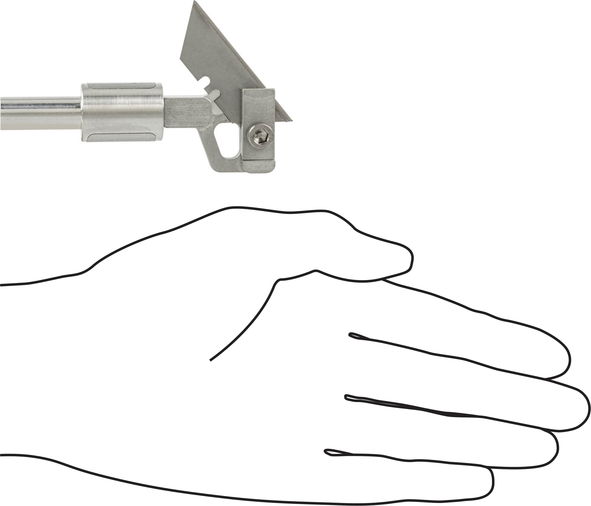 İnce Malzemeler için Freze Ucu, Kaplamasız Çelik, 1/8" Kesme Yarıçapı, 4-3/8" Toplam Uzunluk