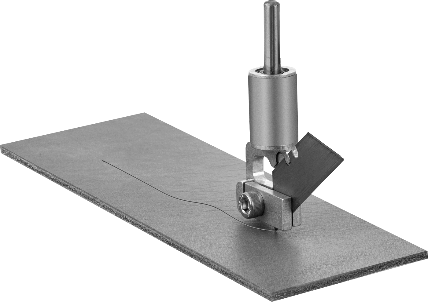 İnce Malzemeler için Freze Ucu, Kaplamasız Çelik, 1/16" Kesme Yarıçapı, 3-1/4" Toplam Uzunluk