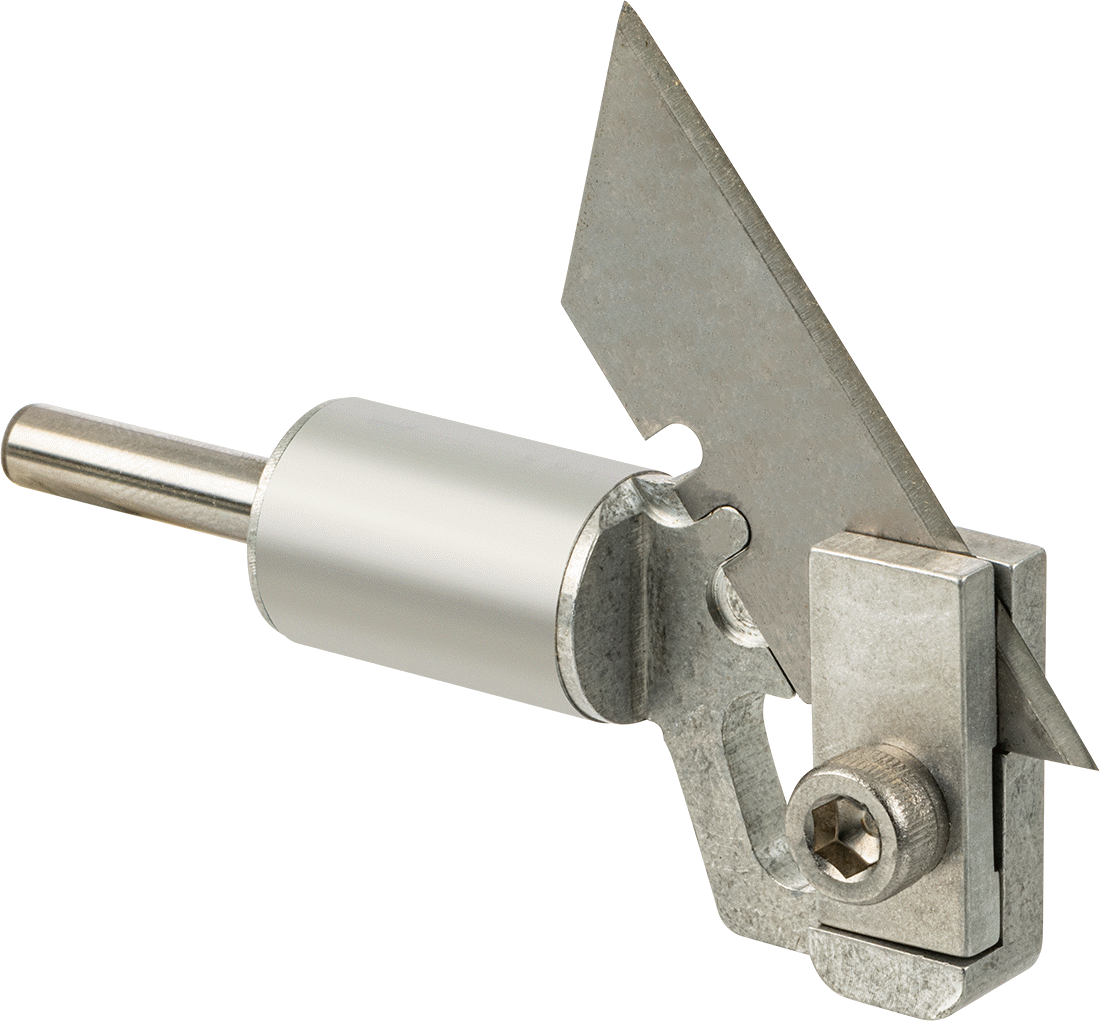 İnce Malzemeler için Freze Ucu, Kaplamasız Çelik, 1/8" Kesme Yarıçapı, 3-1/2" Toplam Uzunluk