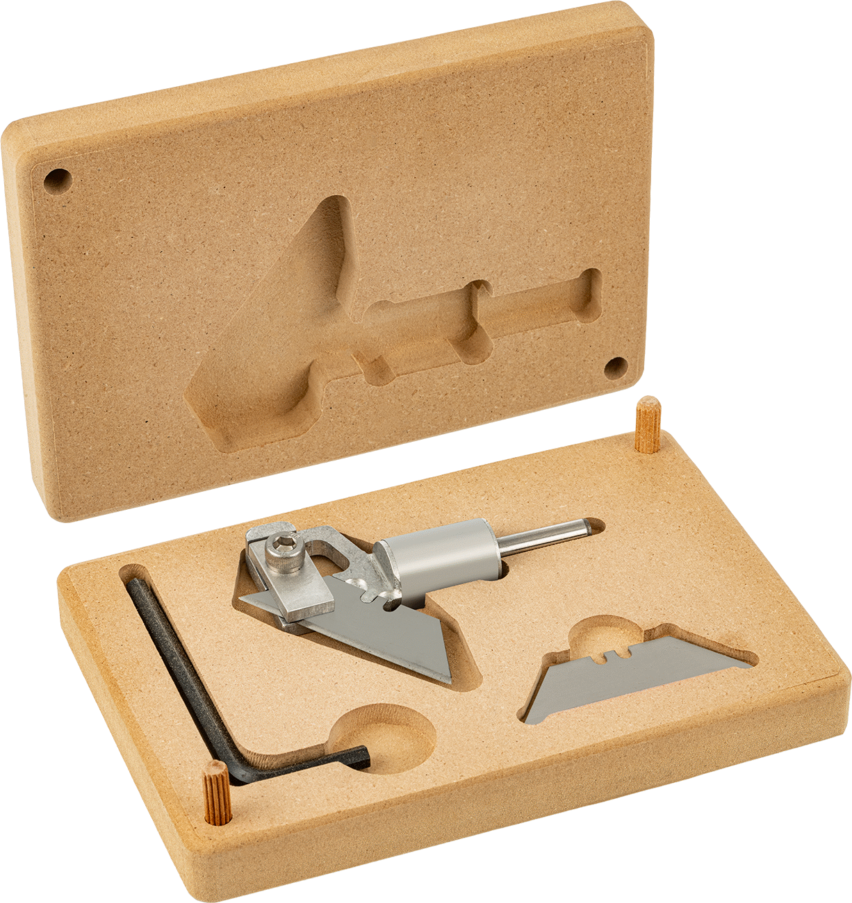 İnce Malzemeler için Freze Ucu, Kaplamasız Çelik, 1/8" Kesme Yarıçapı, 3-1/2" Toplam Uzunluk