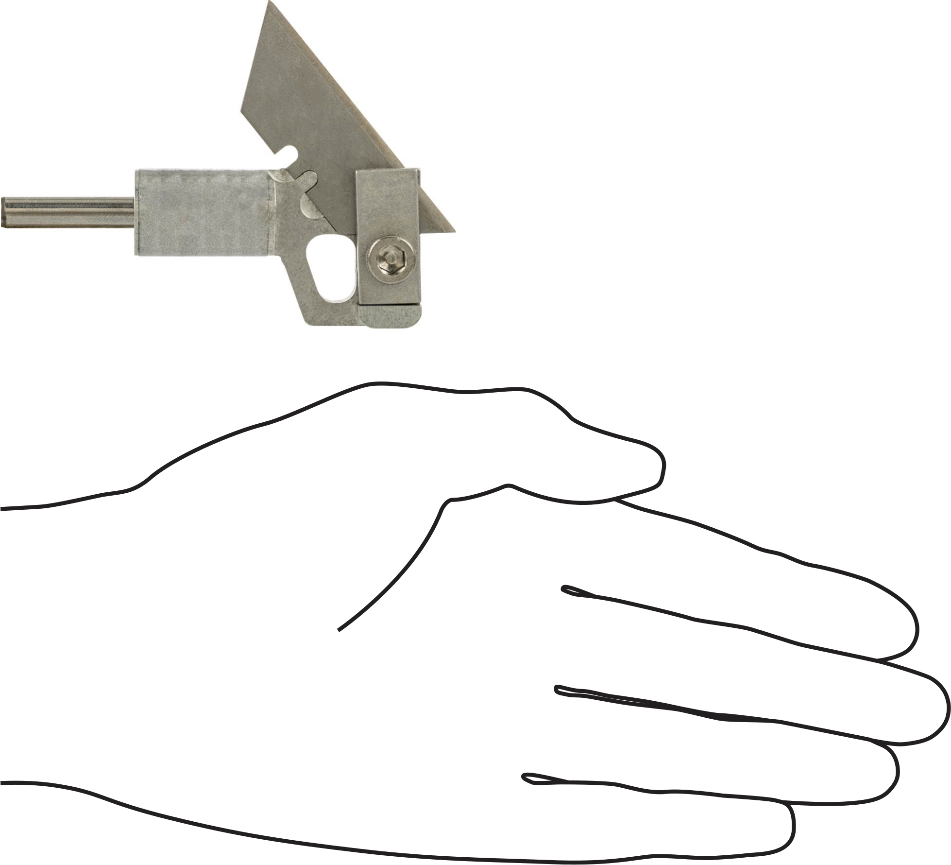 İnce Malzemeler için Freze Ucu, Kaplamasız Çelik, 1/8" Kesme Yarıçapı, 3-1/2" Toplam Uzunluk