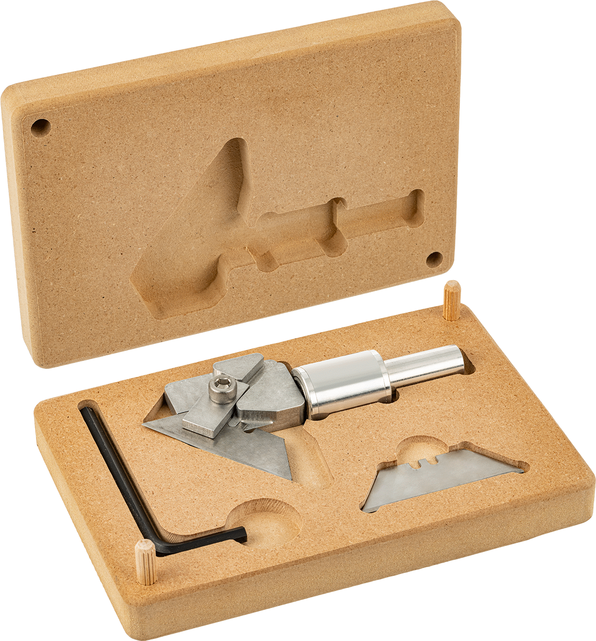 İnce Malzemeler için Freze Ucu, Kaplamasız Çelik, 4-1/4" Kesme Yarıçapı, 4-3/4" Toplam Uzunluk