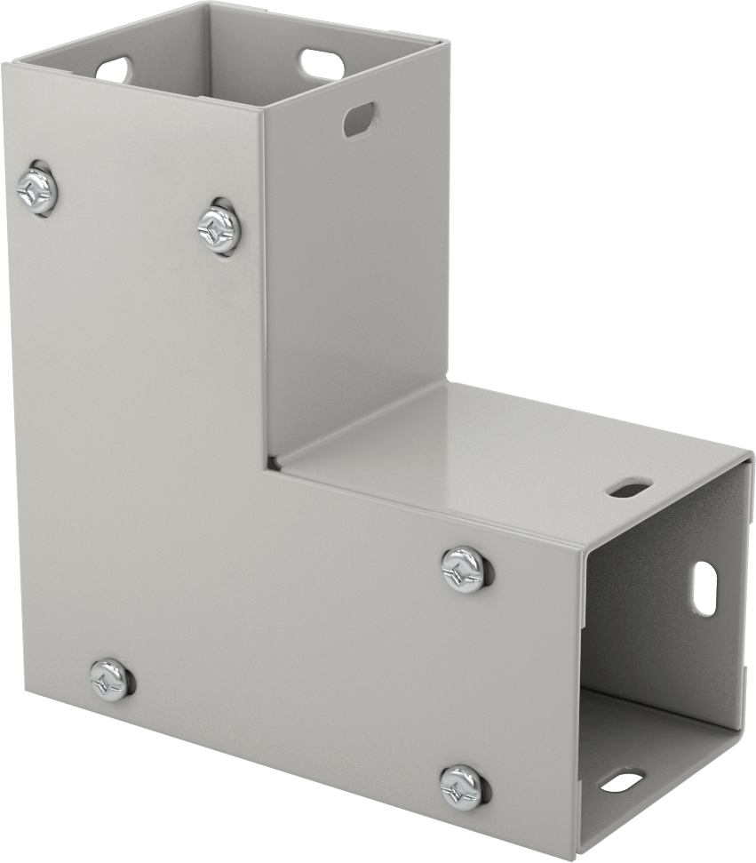 2-1/2“ Genişlik x 2-1/2” Derinlik Kablolama Kanalı için 90 Derece Dirsek