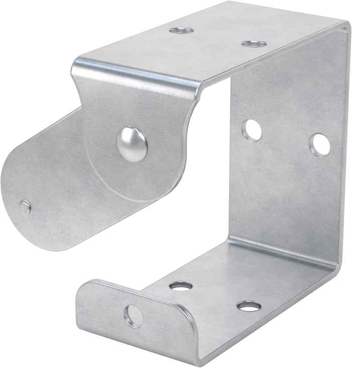 2-1/2“ Genişlik x 2-1/2” Derinlik Kanal için Konektör