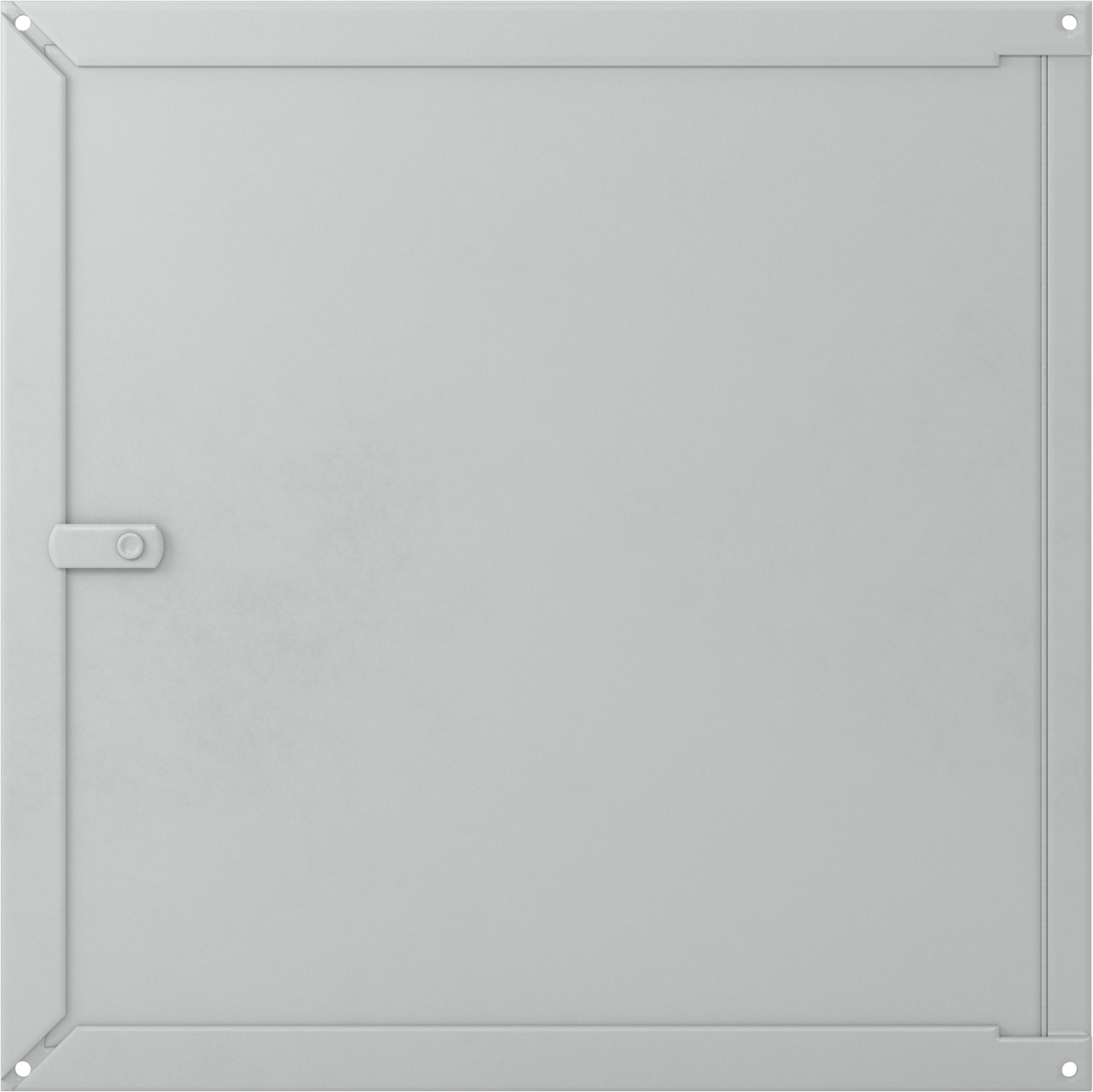 Astarlı Çelik Yüzeye Monte Erişim Paneli ve Çerçevesi, 11-3/8“ Yükseklik x 11-3/8” Genişlik Açıklık için