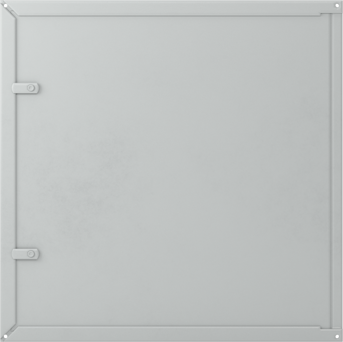 Astarlı Çelik Yüzeye Monte Erişim Paneli ve Çerçevesi, 15-3/8“ Yükseklik x 15-3/8” Genişlikte Kesik için
