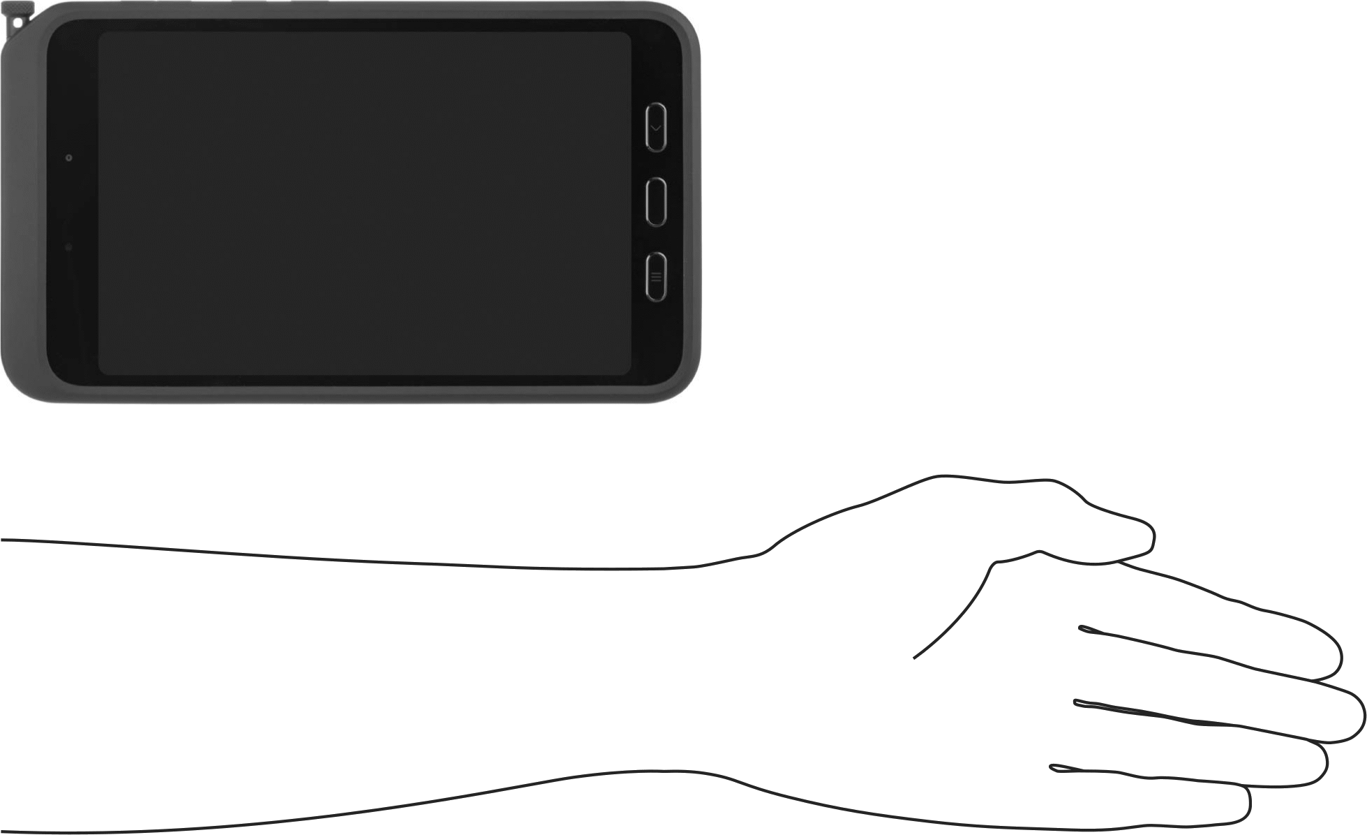 Dayanıklı Android Tablet, Samsung Galaxy Tab Active5, Wi-Fi ve Hücresel ile