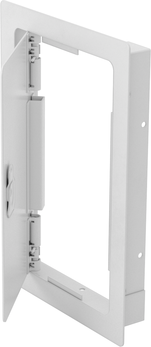 Gömme Montajlı Erişim Paneli, Çelik, 12-3/8“ Yükseklik x 8-3/8” Genişlik x 1-5/8" Derinlik Açıklığı için